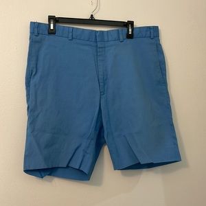 Islander linen Bermuda shorts 38” blue see description prior to purchase